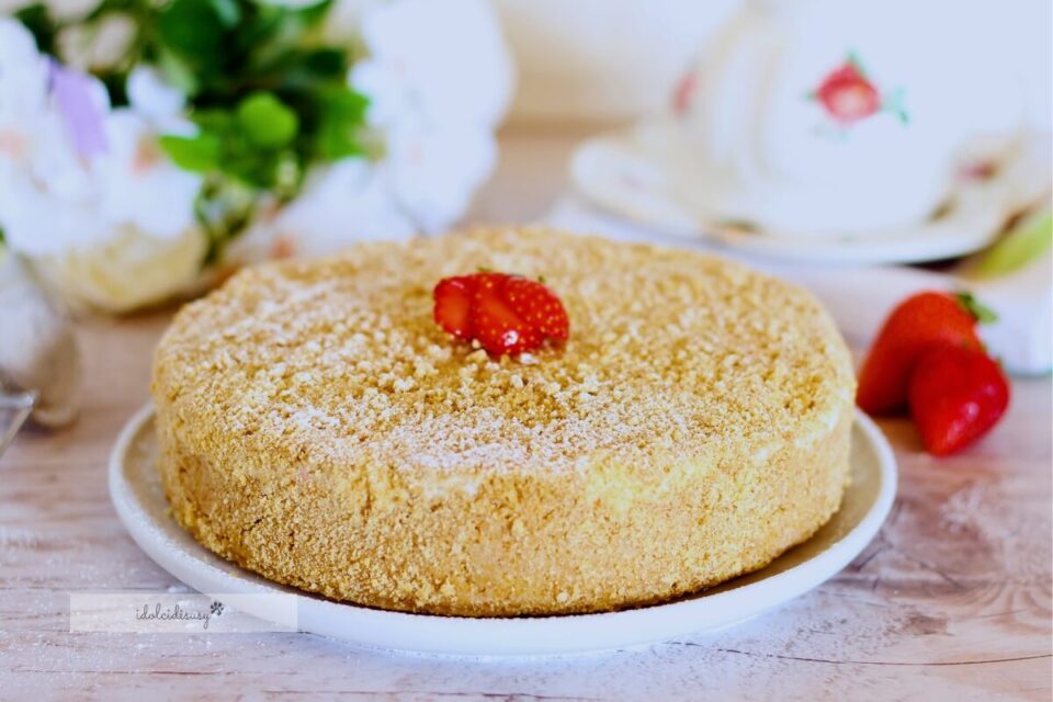 idolcidisusy sbriciolata fredda alle fragole senza cottura