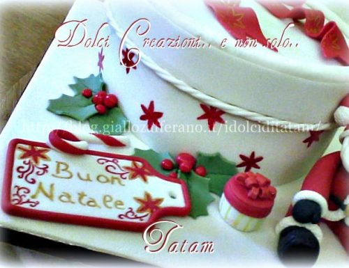 Christmas Cake Gift | torta decorata