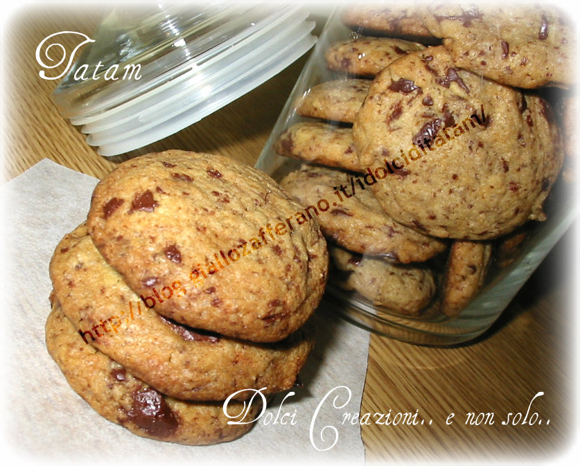 Biscotti con gocce di cioccolato Chocolate Chips Cookies