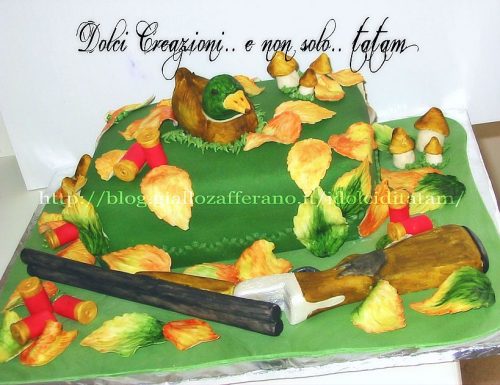 Torta Cacciatore | torta decorata