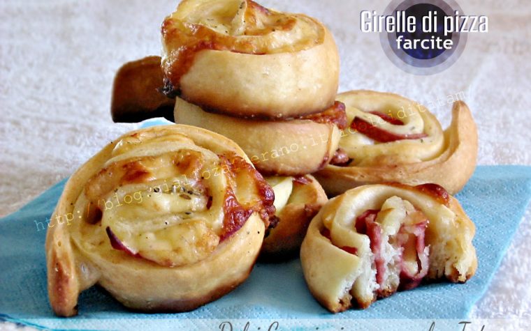 Girelle di pizza farcite Girelle di pizza farcite