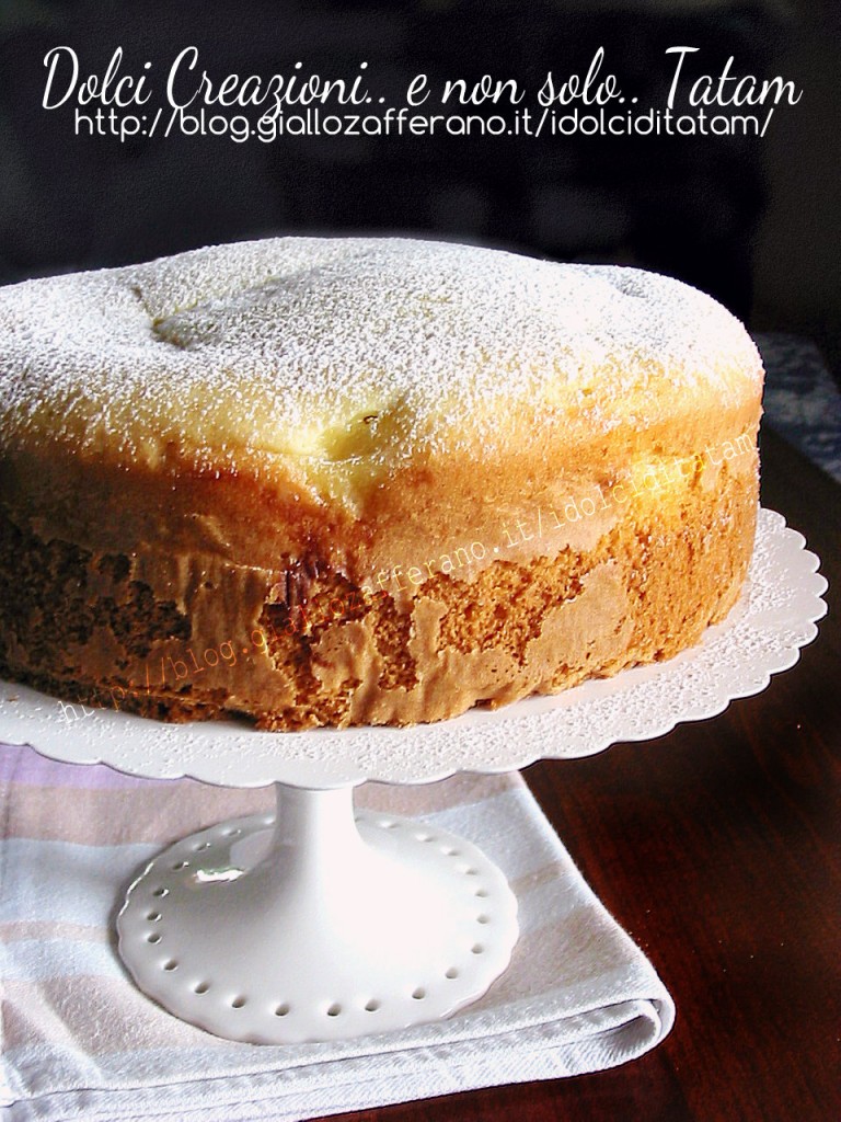 Torta soffice con crema al limone