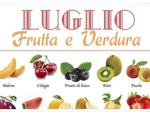 Frutta e Verdura di stagione Luglio