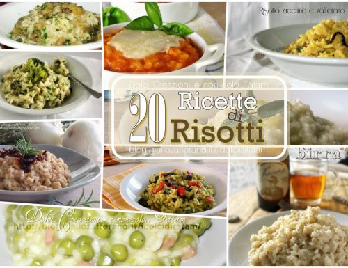 Le migliori 20 ricette di risotti, semplici e gustose.