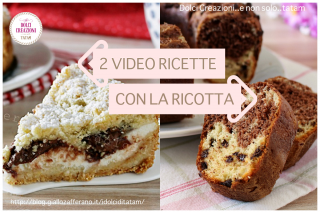 2 Video ricette dolci con la ricotta Video ricette dolci con la ricotta