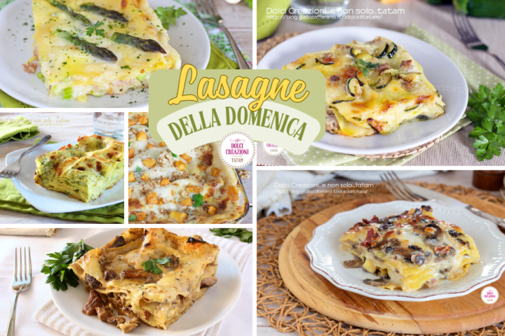 Lasagne fatte in casa della domenica