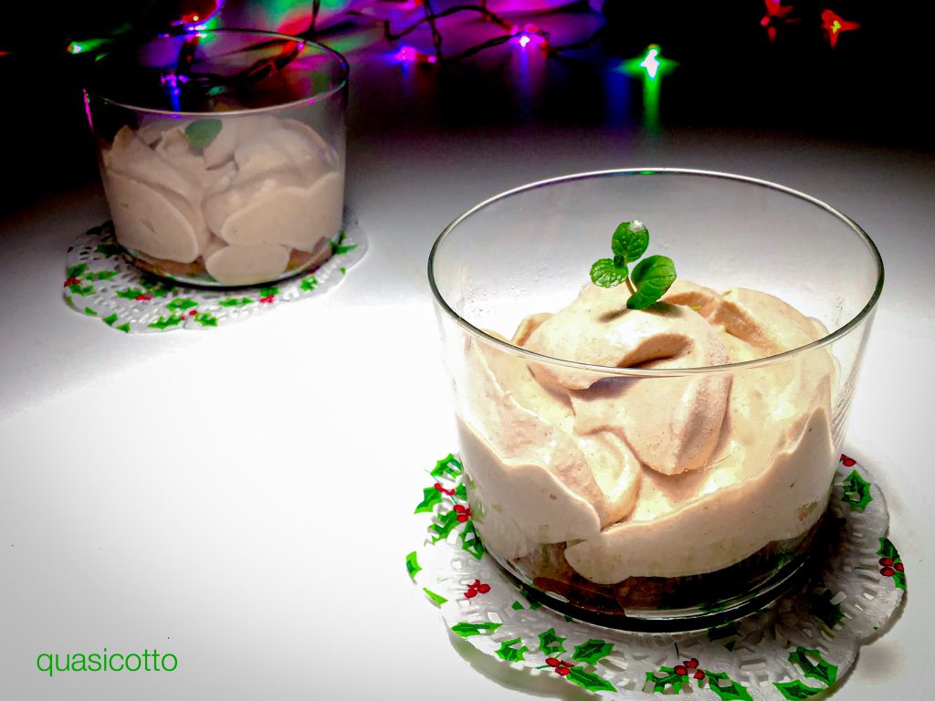 Semifreddo in coppa ai marroni