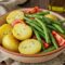 Insalata di Fagiolini Patate e Pomodori