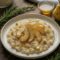 Risotto alle pere e ricotta forte con miele e rosmarino
