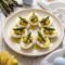 Uova sode con asparagi