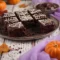 Torta ragnatela con cioccolato fondente