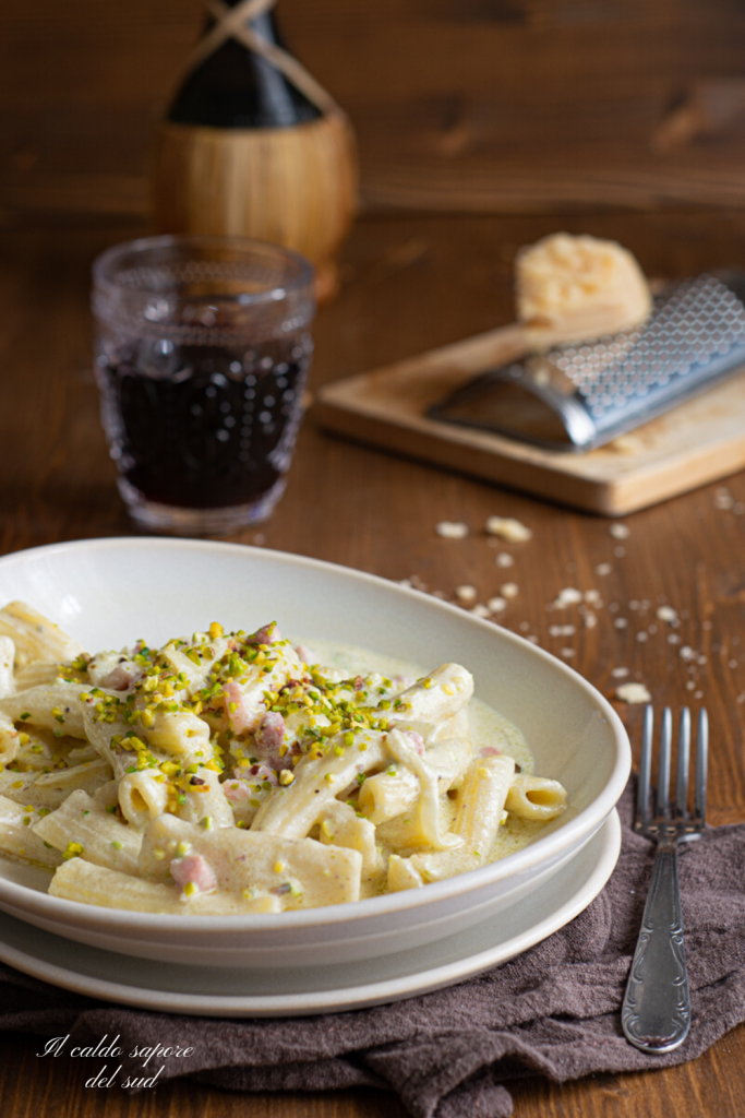 Pasta Al Pistacchio Ricetta Siciliana - Blog Di Il Caldo Sapore Del Sud