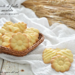 Biscotti al burro di frolla montata con spara biscotti