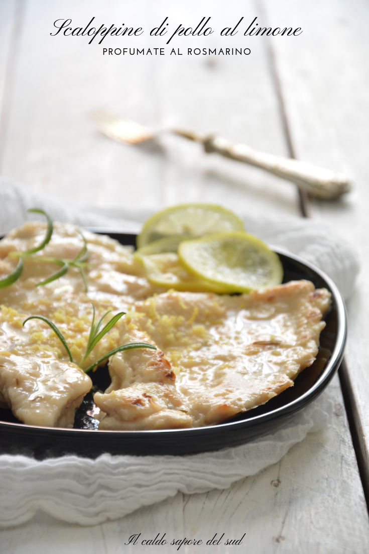 Scaloppine di pollo al limone