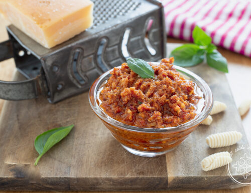 Pesto di pomodori secchi alla siciliana