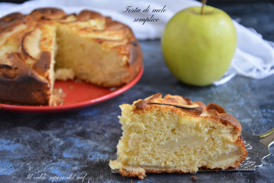 Torta di mele semplice ricetta della nonna