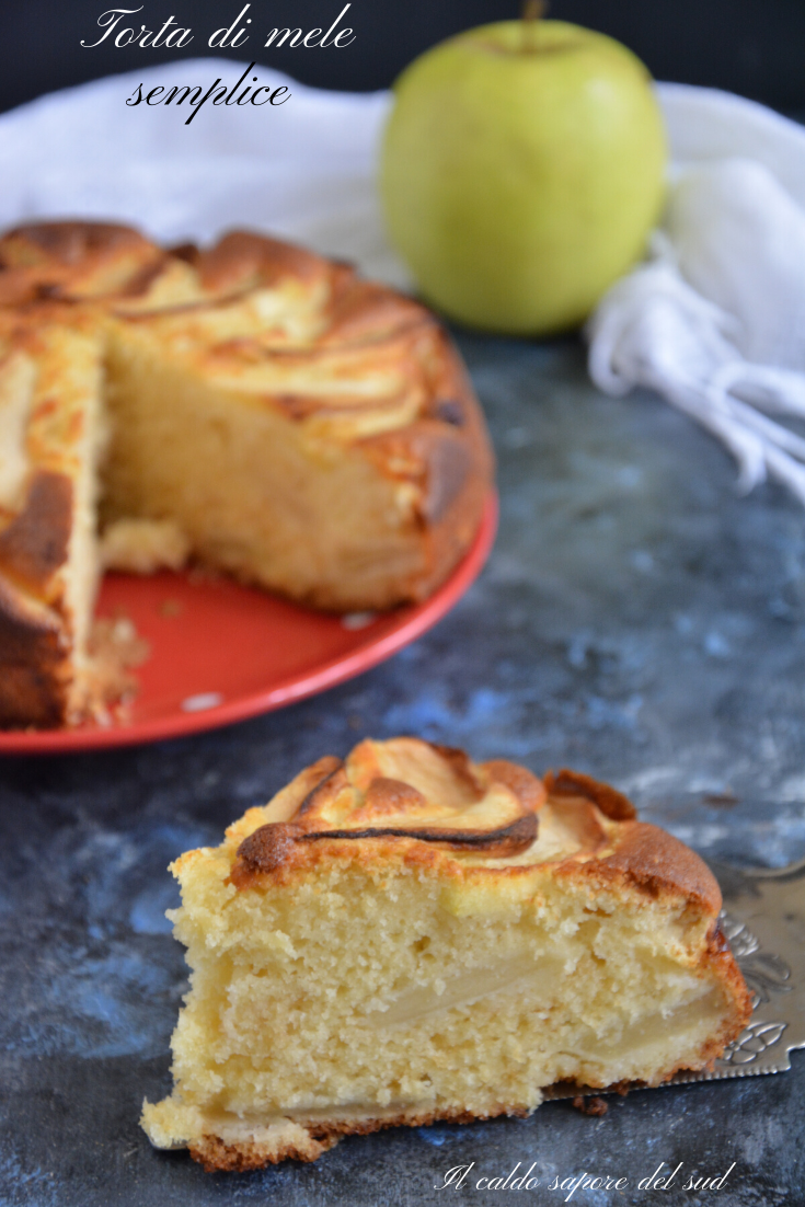 Torta di mele semplice ricetta della nonna