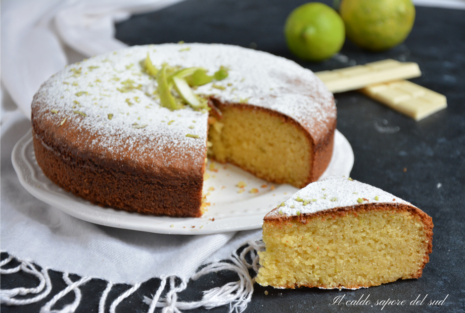 Caprese al limone e cioccolato bianco