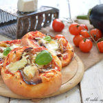 Pizzette siciliane con le melanzane