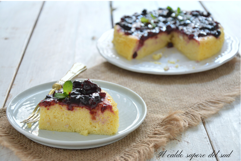 Cotton cheesecake al cioccolato bianco