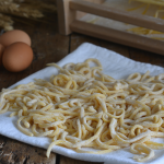 Spaghetti alla chitarra pasta all'uovo