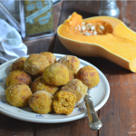 Crocchette di zucca e parmigiano nella friggitrice ad aria