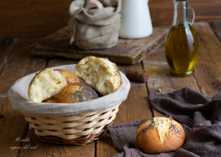 Panini al latte con olio d'oliva e semola rimacinata