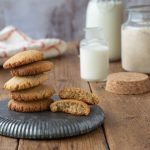 Biscotti con farina integrale e zucchero di canna senza burro