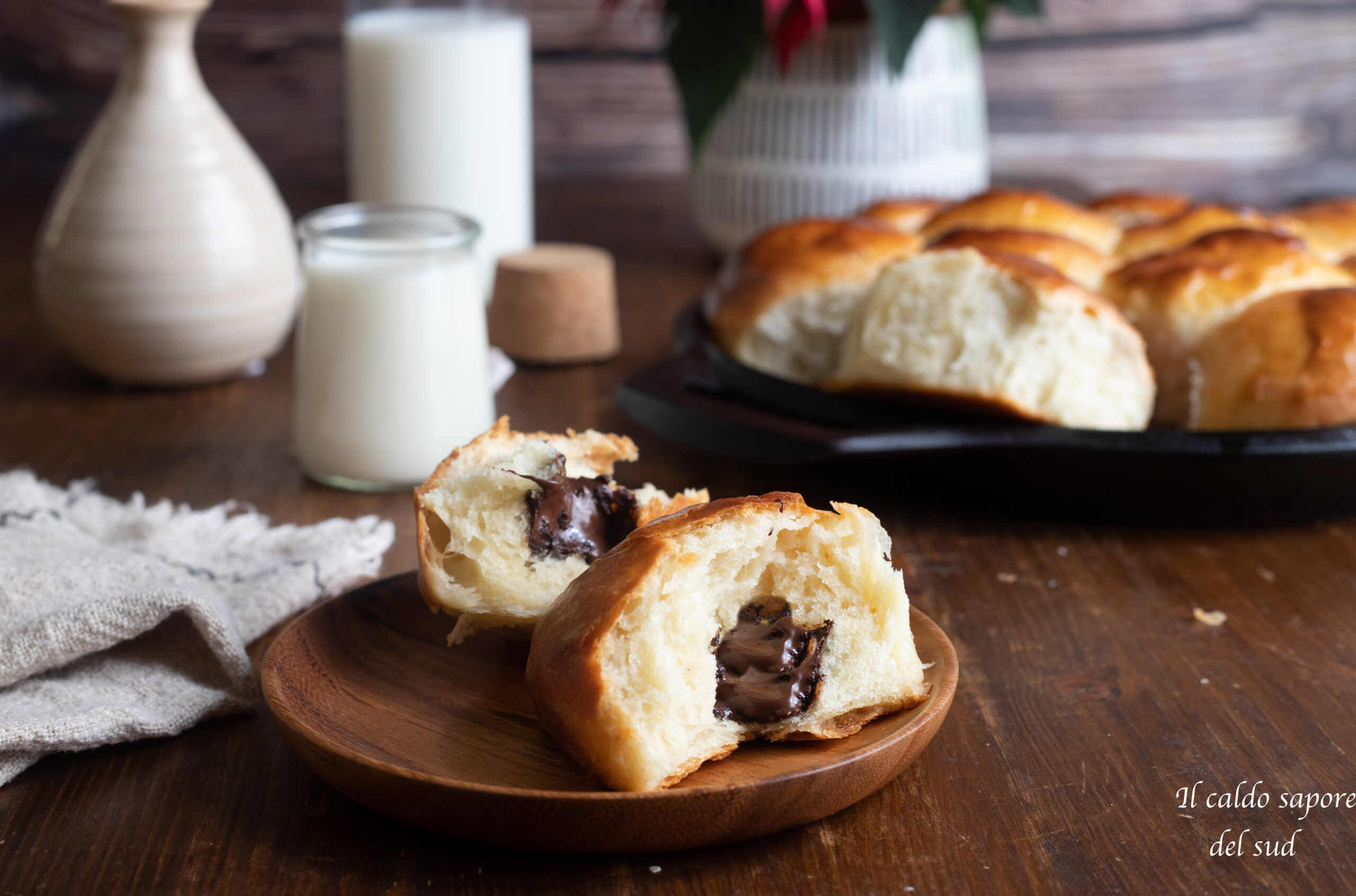 Pan brioche senza uova e burro con cioccolato fondente Blog di Il