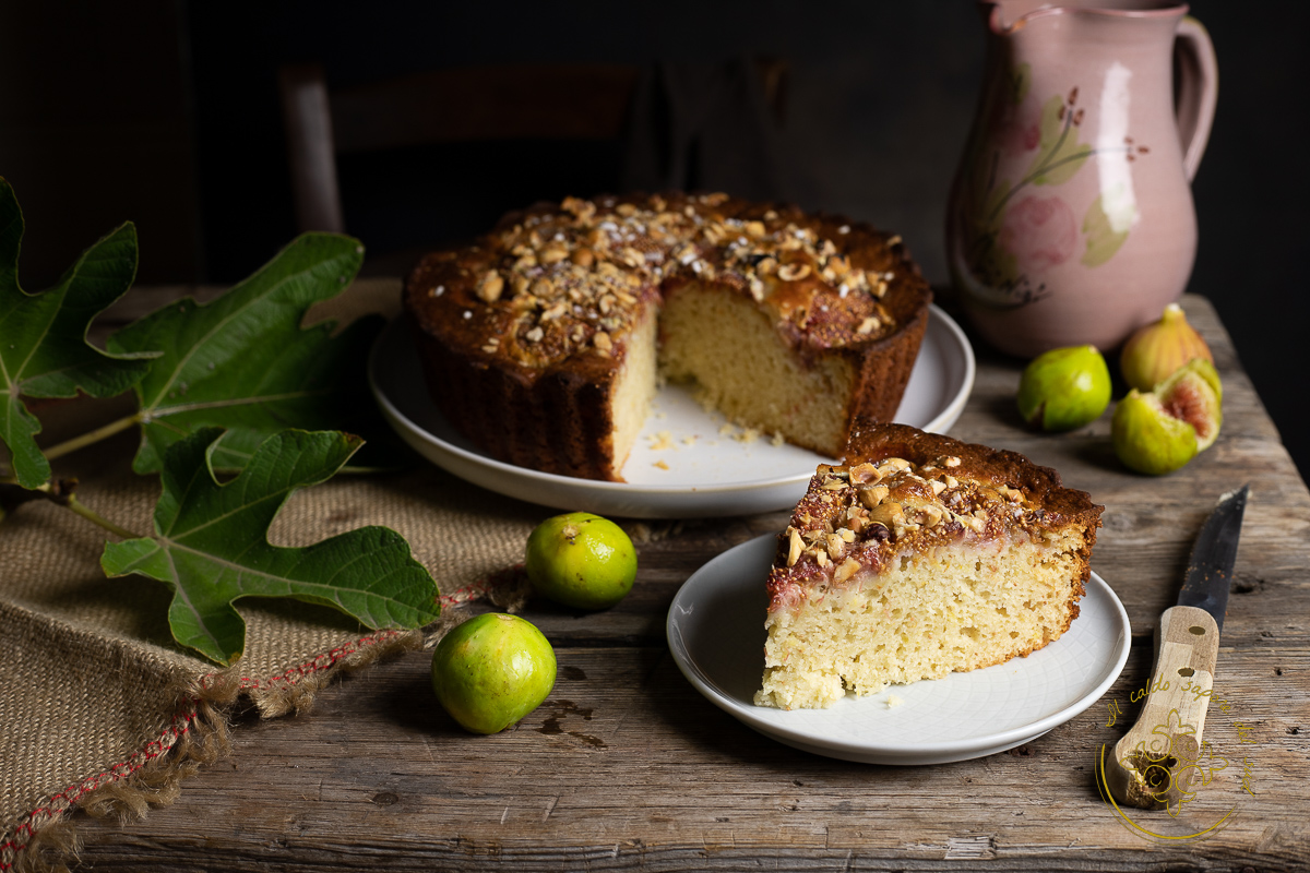 torta di fichi della nonna