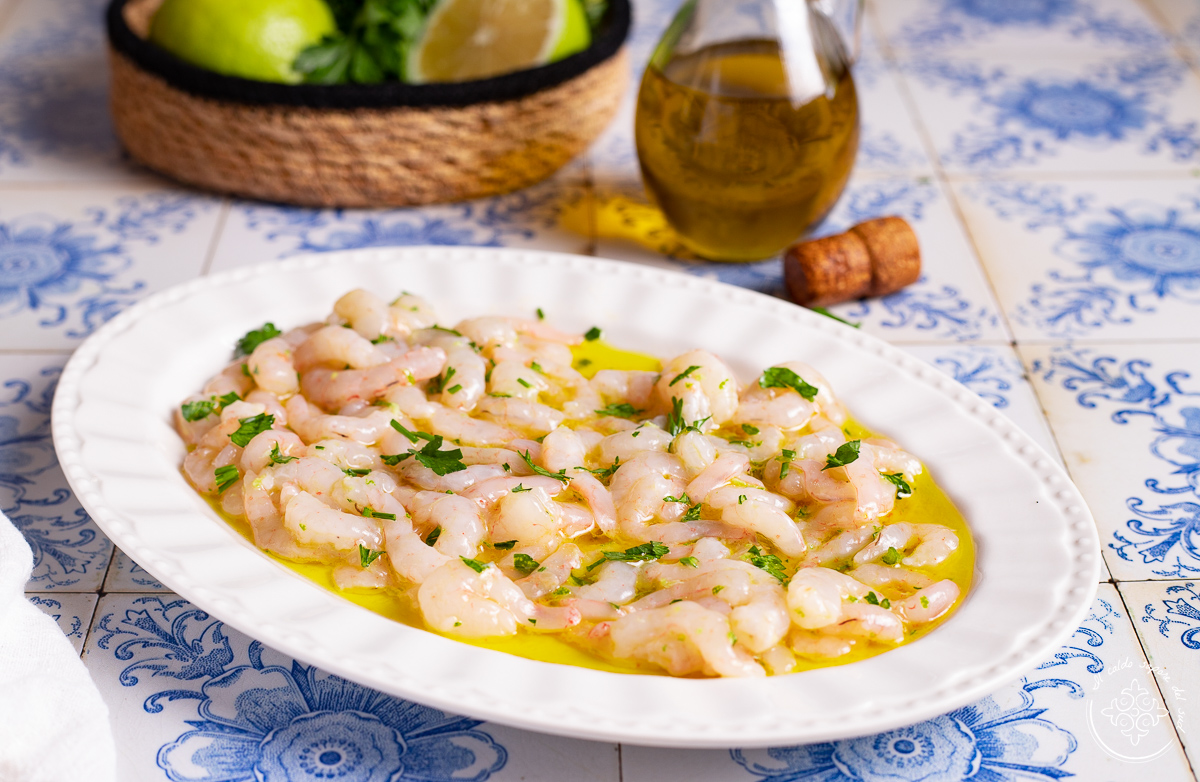 Gamberi crudi marinati al limone Blog di Il caldo sapore del sud