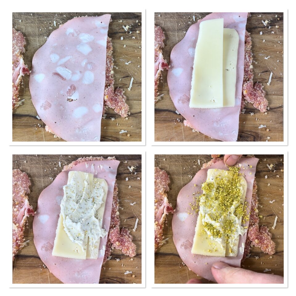 Involtini di lonza con mortadella e pistacchio Blog di Il caldo