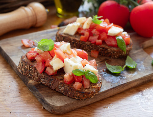 Bruschette caprese