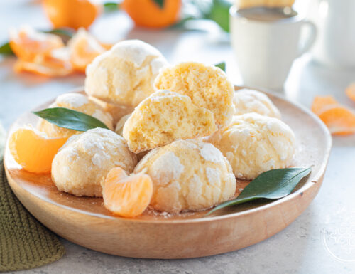 Biscotti morbidi ai mandarini
