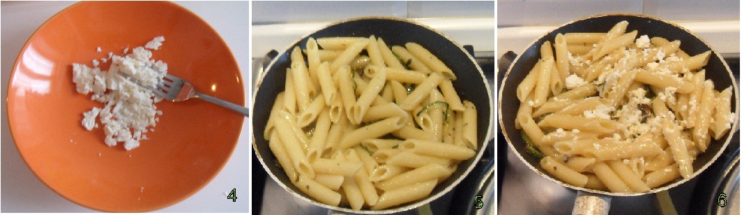 pasta con zucchine e feta cremosa 2 risottare la pasta