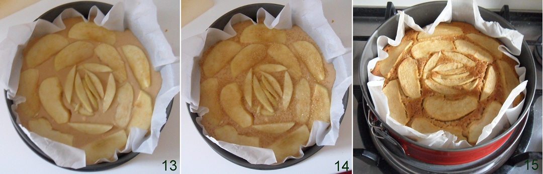 Torta di mele ricetta con mele nell' impasto il chicco di mais 5