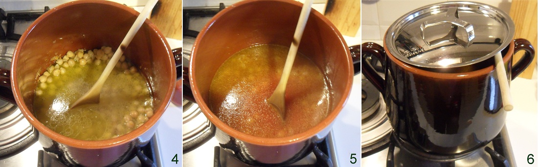 pasta e ceci cremosa ricetta zuppa invernale facile e veloce il chicco di mais 2 unire ceci