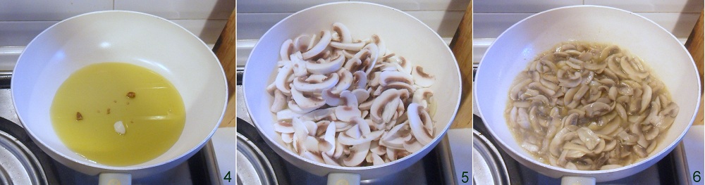 Pasta alla carrettiera ricetta romana il chicco di mais 2 cuocere i funghi