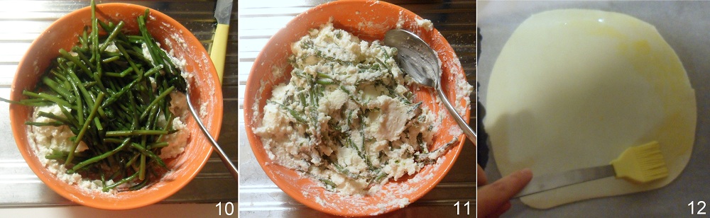 Calzone con ricotta e asparagi selvatici ricetta al forno il chicco di mais 4