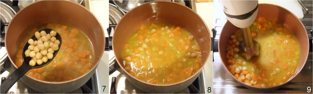 Crema di zucca con ceci ricetta autunnale il chicco di mais 3 frullare la zuppa