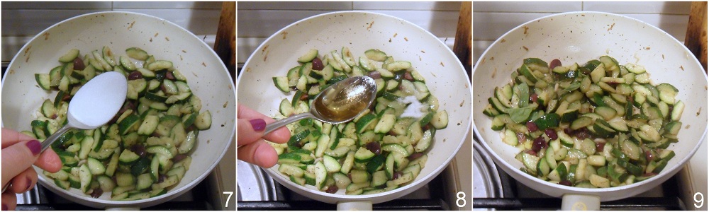 Caponata di zucchine ricetta contorno il chicco di mais 3