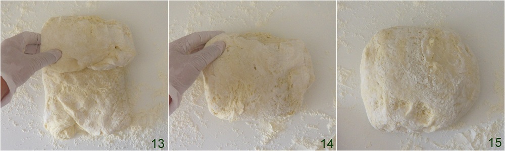 Pane senza glutine con folding – pieghe a 3 ricetta passo passo il chicco di mais 5