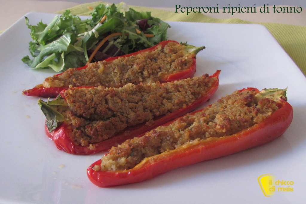 Peperoni ripieni vegetariani - Ricetta Fatto in casa da Benedetta