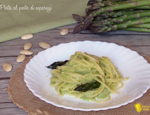 Pasta al pesto di asparagi, ricetta
