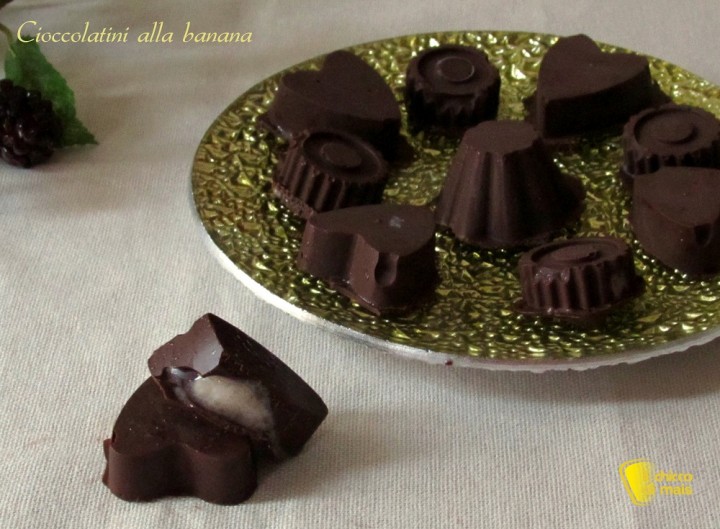 cioccolatini alla banana ricetta il chicco di mais