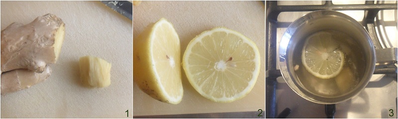 Tisana zenzero e limone depurativa e digestiva ricetta il chicco di mais 1