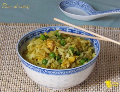 Riso al curry, ricetta cinese