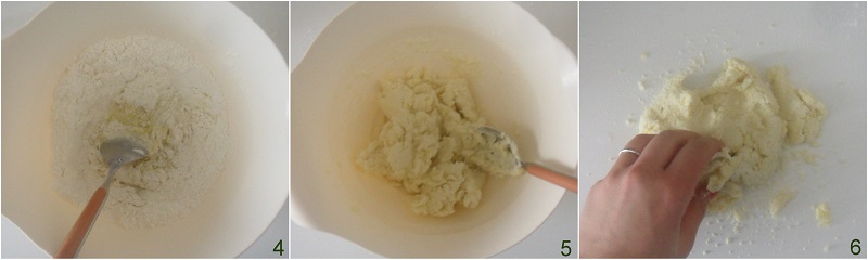 Piadine senza glutine ricetta veloce il chicco di mais 2 formare l'impasto