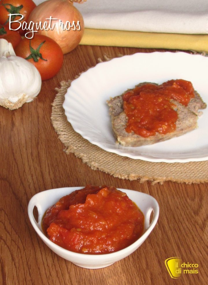 verticale_Bagnet ross salsa per bollito al pomodoro ricetta piemontese il chicco di mais