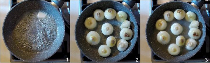 Cipolline in agrodolce in padella con aceto balsamico ...